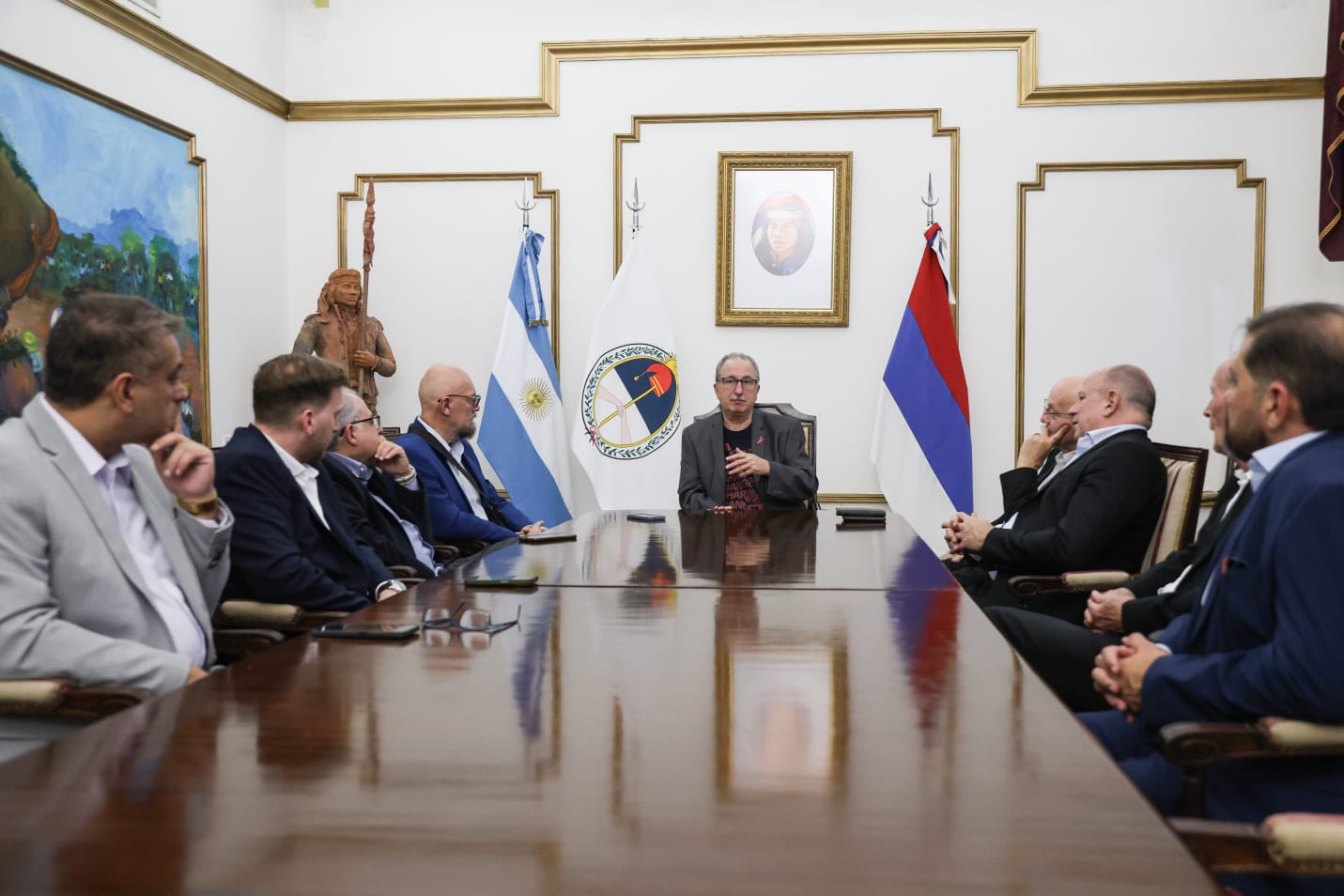 El Gobernador se reunió con referentes masones internacionales imagen-10