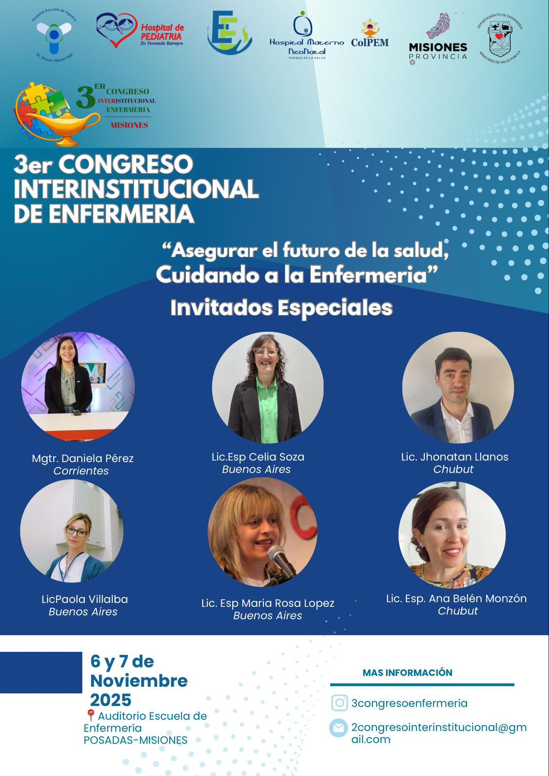 El 3er Congreso Interinstitucional de Enfermería convocará a profesionales de todo el país en Misiones imagen-3