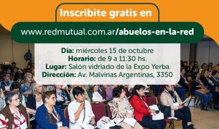 El miércoles 15 el programa "Abuelos en la Red" llegará a Apóstoles y el jueves 16 a Oberá imagen-1
