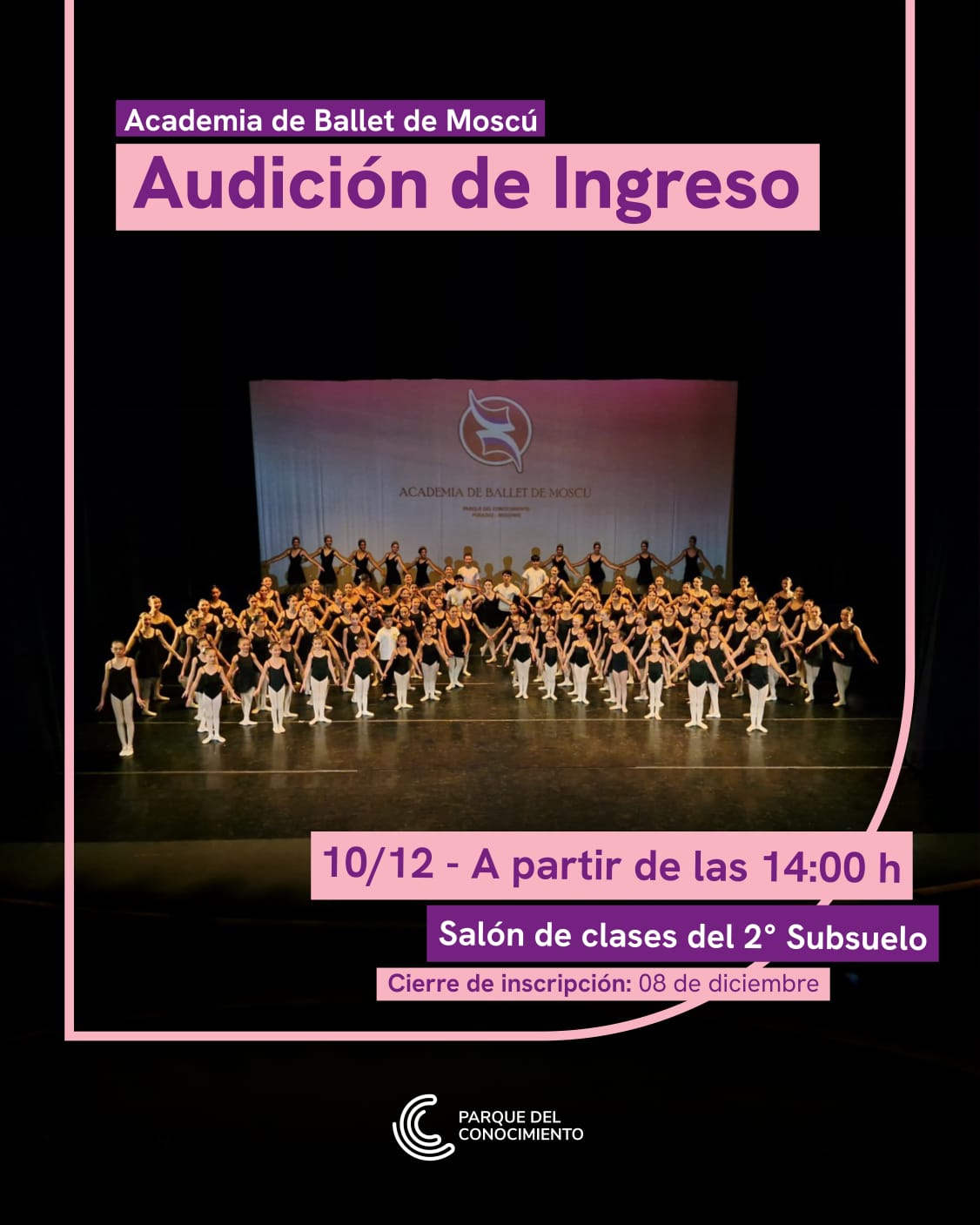 Abren las inscripciones para el ingreso 2026 a la Academia de Ballet de Moscú imagen-2