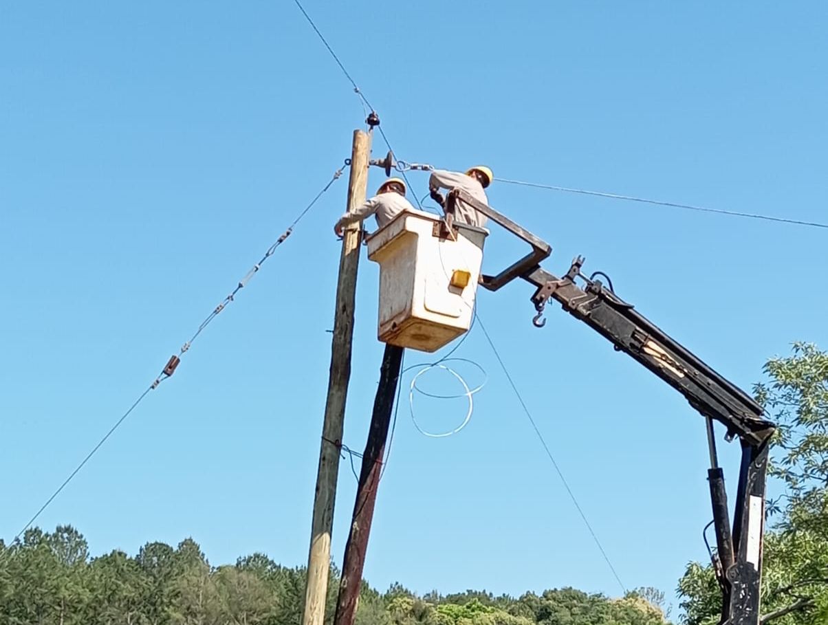 Energía de Misiones continúa con trabajos de mantenimiento y mejora del servicio eléctrico en distintos puntos de la provincia imagen-14