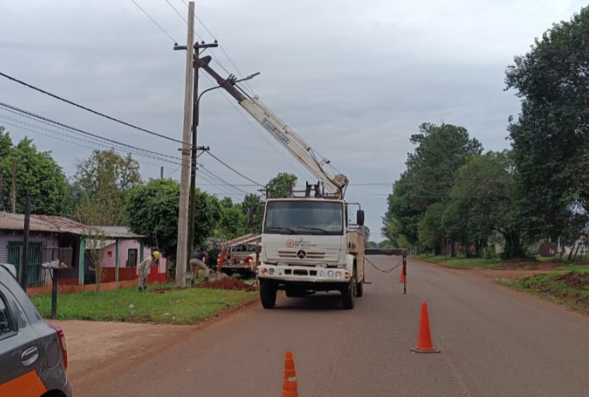 Avanzan las obras eléctricas para mejoras en localidades imagen-2