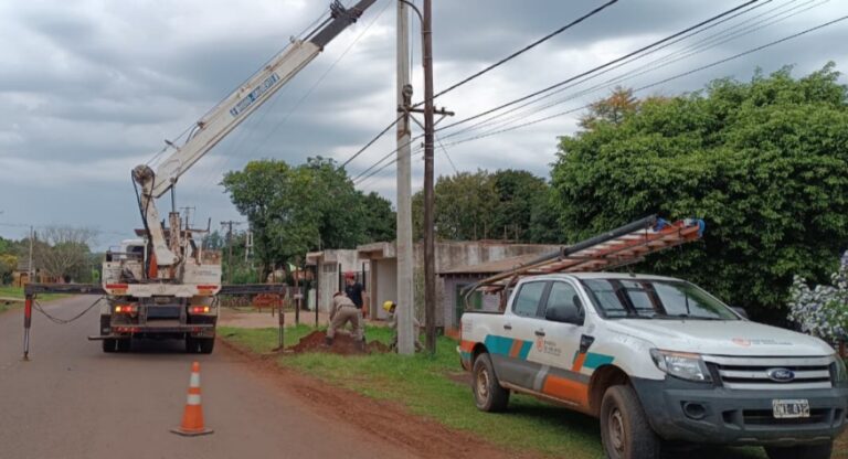 Avanzan las obras eléctricas para mejoras en localidades imagen-25