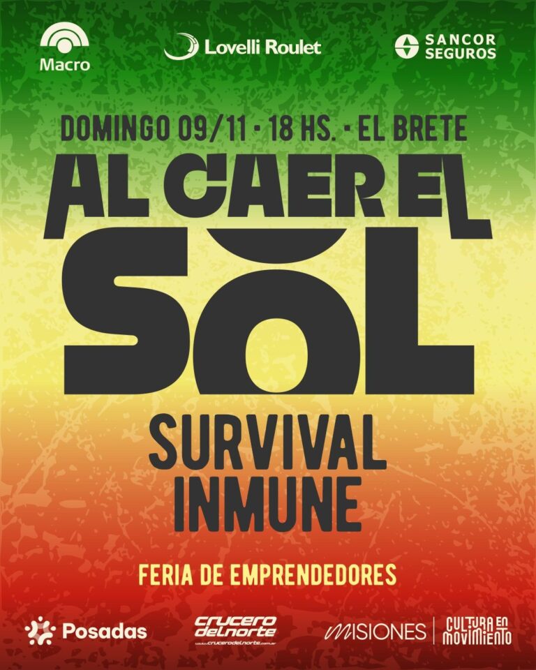 El ciclo “Al Caer el Sol” continúa este domingo con propuestas de reggae y rock alternativo en la costanera posadeña imagen-14