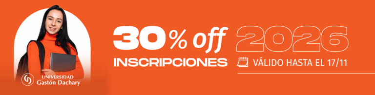 Aprovechá el 30% de descuento en tu inscripción a la Universidad Gastón Dachary imagen-50