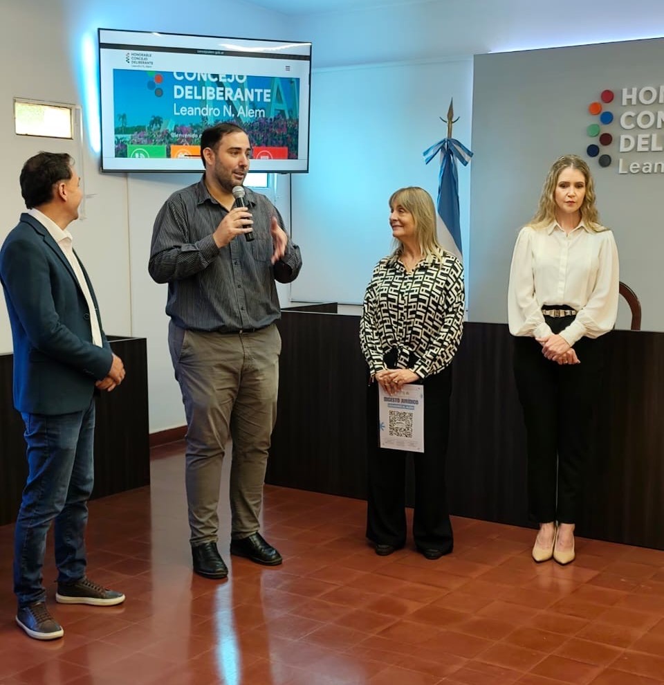 El Concejo de Leandro N. Alem presenta la Cuarta Consolidación Normativa del Digesto Jurídico 15 El Concejo de Leandro N. Alem presenta la Cuarta Consolidación Normativa del Digesto Jurídico imagen-14