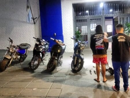 Un delincuente con frondoso prontuario administraba un desarmadero clandestino, tenía cuatro motos listas para desguace imagen-7