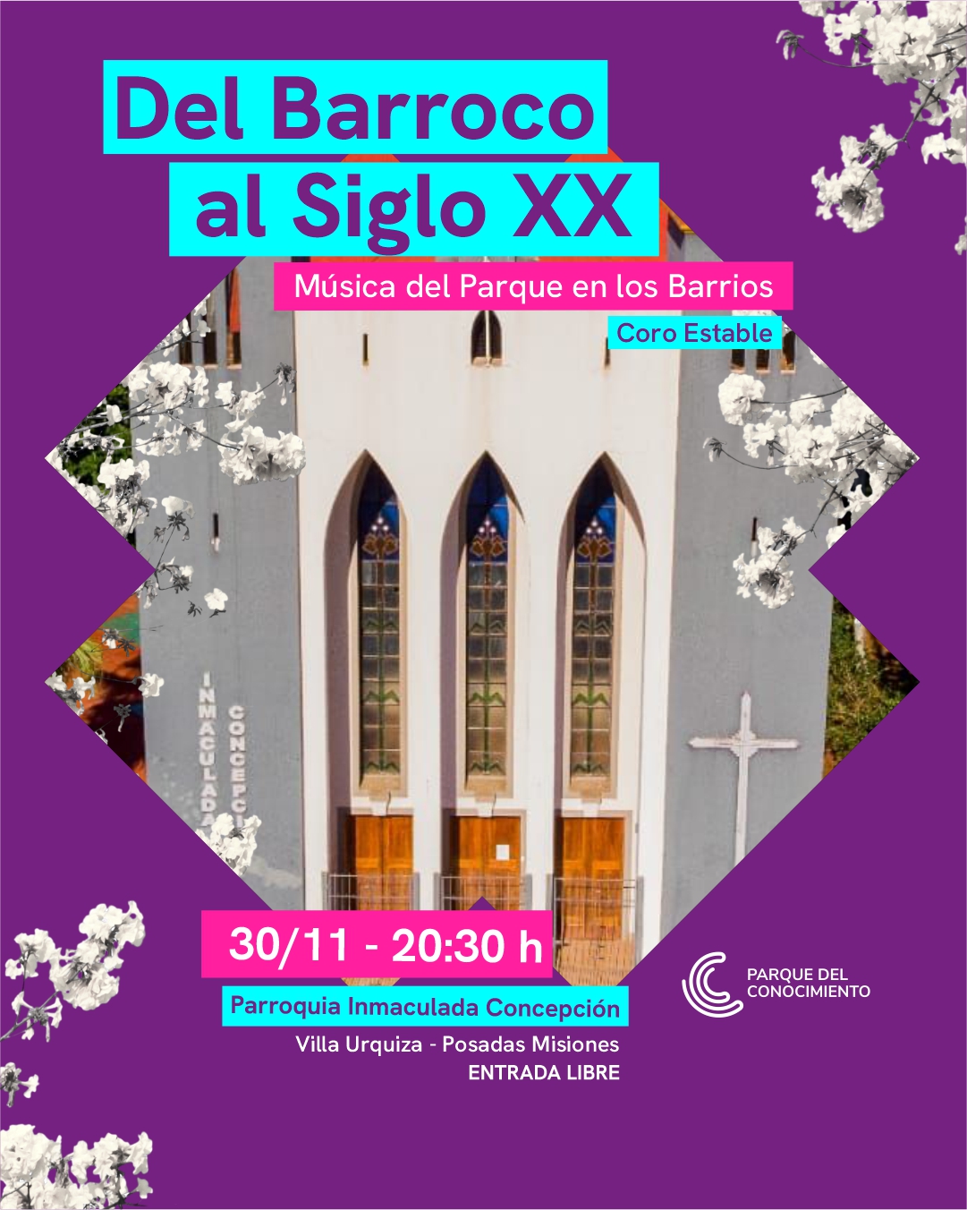 El Coro Estable del Parque ofrecerá un recorrido musical del Barroco al siglo XXI en una nueva edición de Música del Parque en los Barrios 3 El Coro Estable del Parque ofrecerá un recorrido musical del Barroco al siglo XXI en una nueva edición de Música del Parque en los Barrios imagen-2