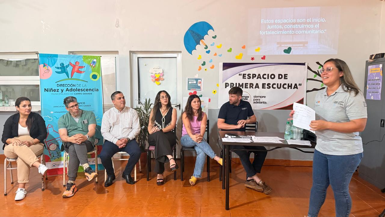 En Campo Grande habilitaron Espacios de “Primera Escucha” para abordaje y orientación ante situaciones de consumo problemático y adicciones imagen-2