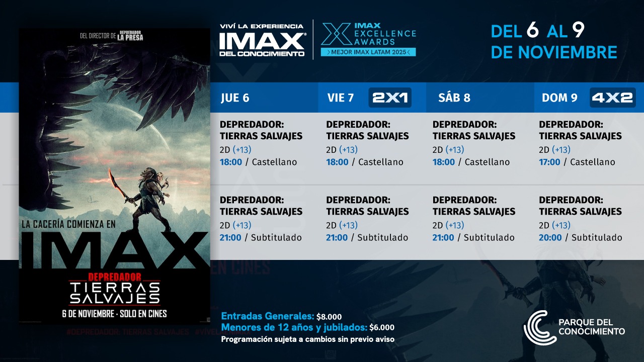 "Depredador: Tierras salvajes" El fino hilo entre cazadores y presas se corta en el Imax del Conocimiento imagen-4