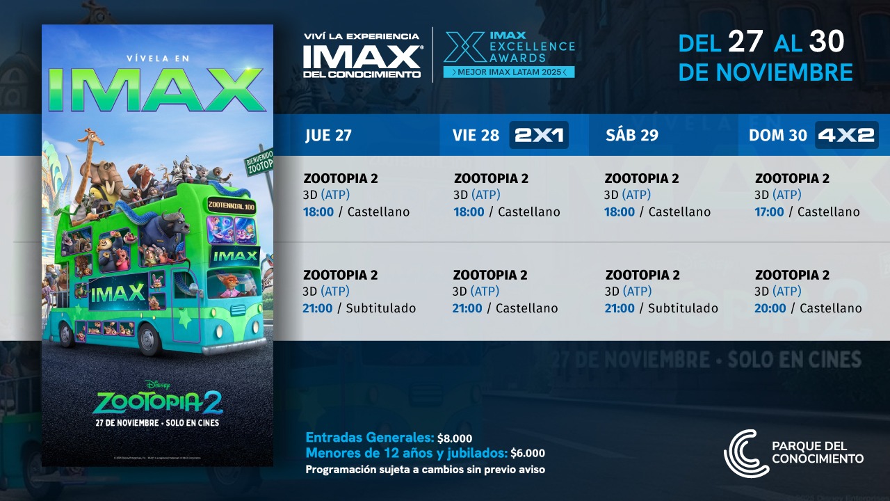 Zootopia 2 llega al IMAX con nuevos misterios por resolver 3 Zootopia 2 llega al IMAX con nuevos misterios por resolver imagen-2