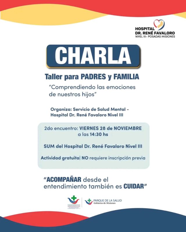 Invitan al segundo encuentro del taller “Comprendiendo las emociones de nuestros hijos” 3 Invitan al segundo encuentro del taller “Comprendiendo las emociones de nuestros hijos” imagen-2
