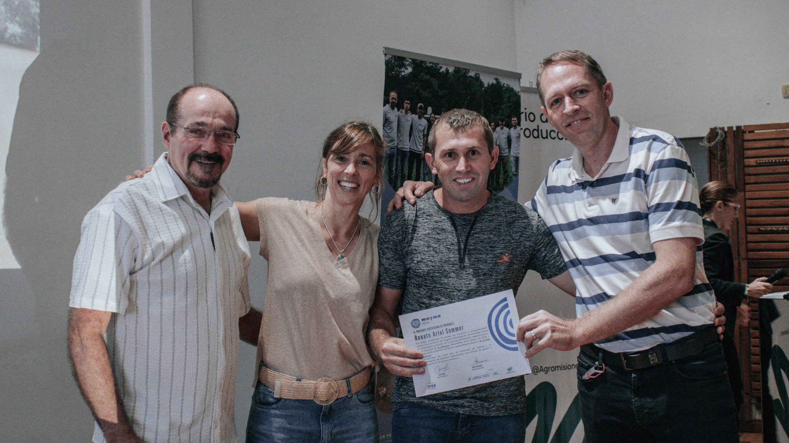 Con la entrega de certificados a productores acuícolas, celebraron un nuevo ciclo del programa Mayma Azul 7 Con la entrega de certificados a productores acuícolas, celebraron un nuevo ciclo del programa Mayma Azul imagen-6