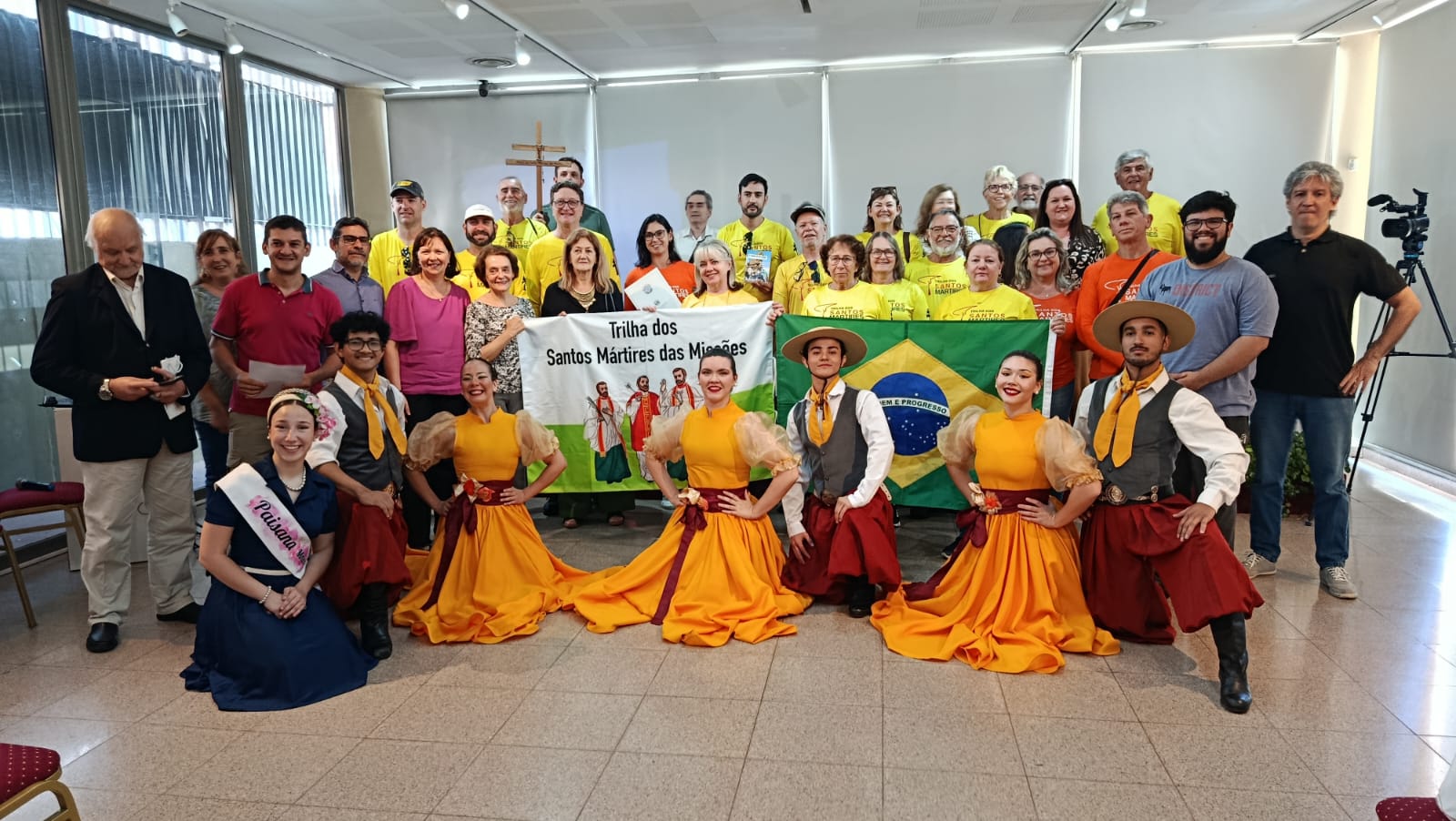 Posadas recibió a los caminantes que van “Tras las huellas de Roque González” 9 Posadas recibió a los caminantes que van “Tras las huellas de Roque González” imagen-8