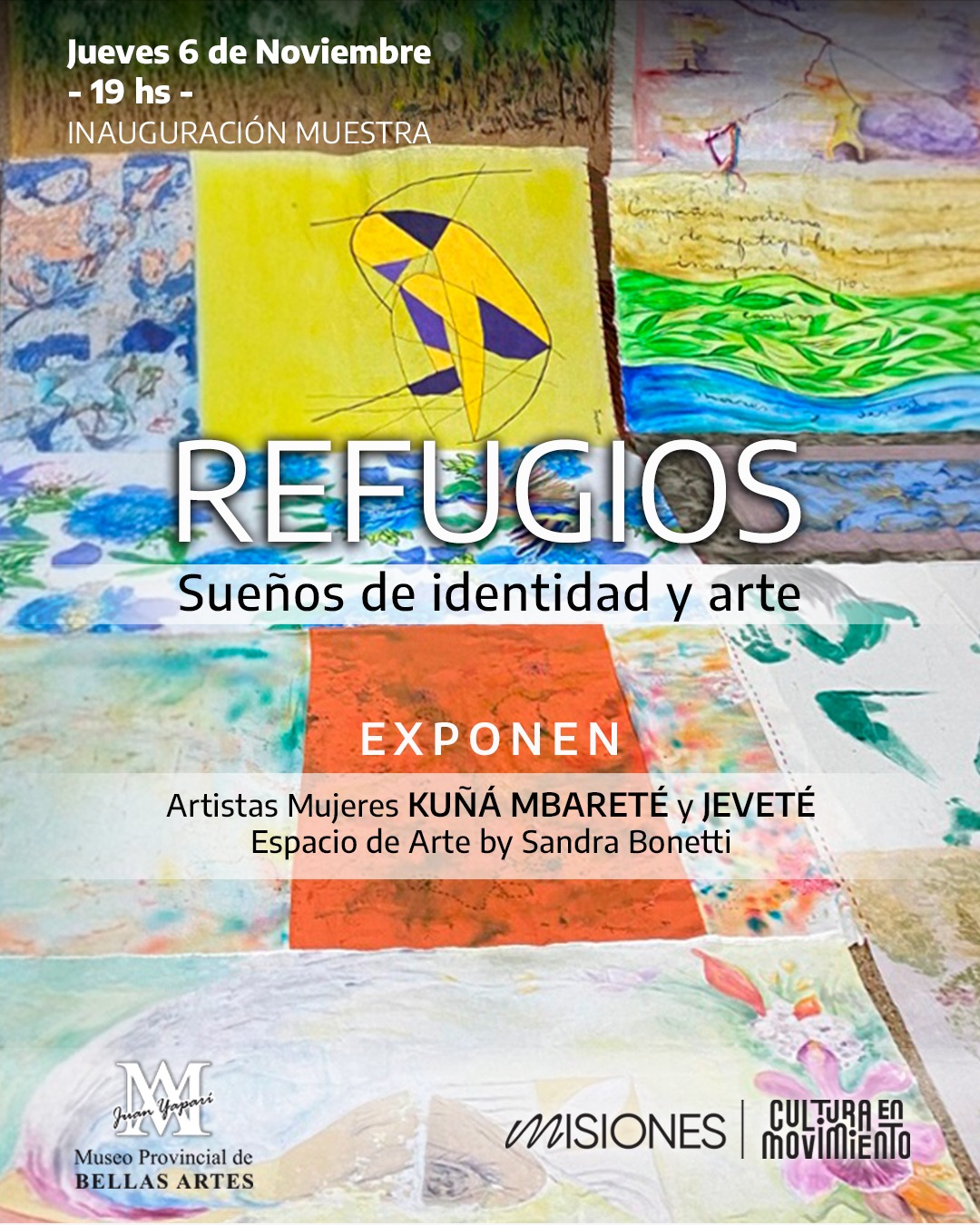 Refugios, sueños de identidad y arte”: una muestra colectiva que celebra la unión y la diversidad femenina en el Museo Yaparí 5 Refugios, sueños de identidad y arte”: una muestra colectiva que celebra la unión y la diversidad femenina en el Museo Yaparí imagen-4