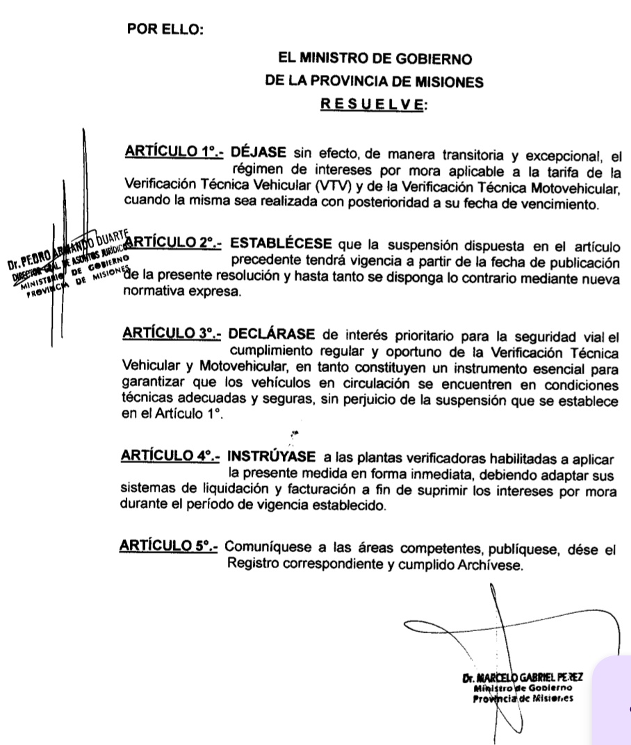 Eliminan los intereses por mora de la VTV 3 Eliminan los intereses por mora de la VTV imagen-2