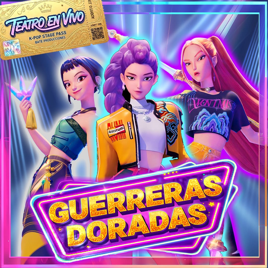El fenómeno K-pop "guerreras doradas" llega a Posadas con un show familiar de música, magia y valentía 3 El fenómeno K-pop "guerreras doradas" llega a Posadas con un show familiar de música, magia y valentía imagen-2