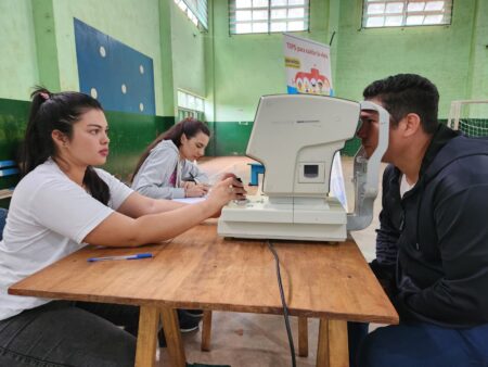Vecinos de Colonia Delicia accedieron a controles oftalmológicos con el programa Mirar Mejor imagen-1