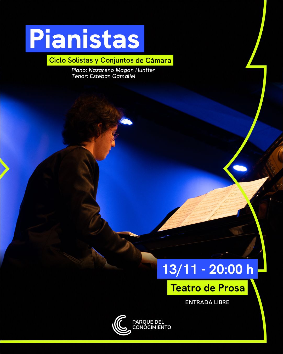 Nazareno Magan Huntter y Esteban Gamaliel protagonizan “El Piano a través de los Siglos”, una propuesta del Ciclo Solistas y Conjuntos de Cámara 3 Nazareno Magan Huntter y Esteban Gamaliel protagonizan “El Piano a través de los Siglos”, una propuesta del Ciclo Solistas y Conjuntos de Cámara imagen-2