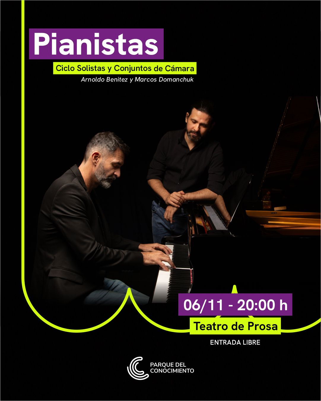 Un clásico de los jueves: Domanchuk y Benítez Beltrami protagonizan una nueva noche de música de cámara en el Teatro de Prosa imagen-2