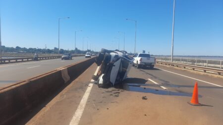 Despiste sin lesionados en el acceso sur a Posadas Despiste sin lesionados en el acceso sur a Posadas imagen-3