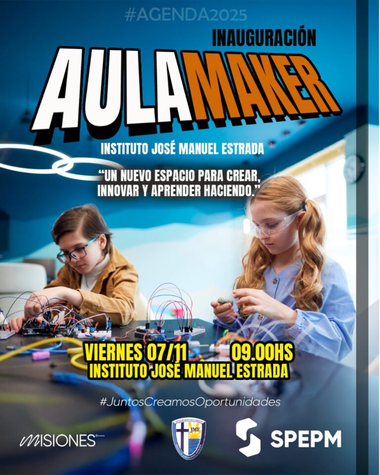 Instituto "José Manuel Estrada" inaugurará su Aula Maker este viernes, "un nuevo espacio para crear, innovar y aprender haciendo" imagen-8
