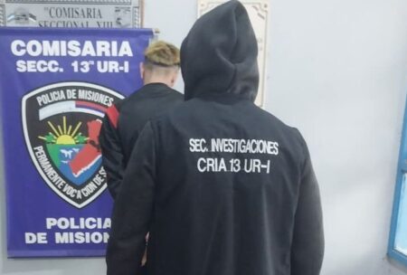 Violento desorden en la Chacra 145 dejó dos policías lesionados y un detenido imagen-10