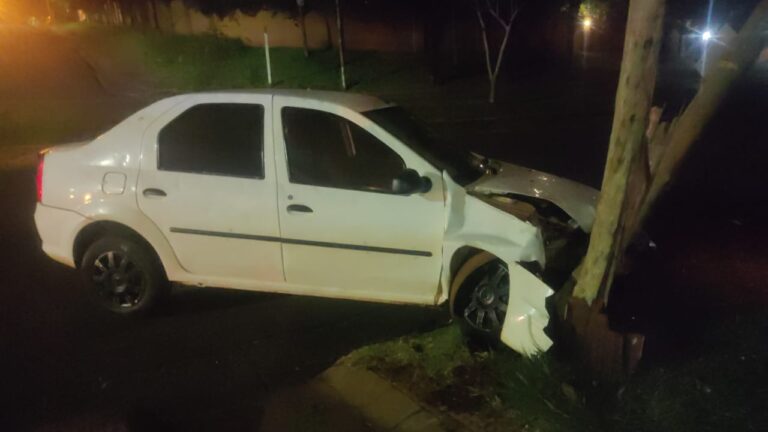 Conductor alcoholizado derribó dos postes de alumbrado público tras despistar en Posadas imagen-15