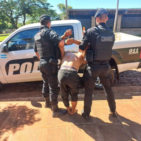 Detuvieron a un hombre que atacó a su madre y apuñaló a su hermano en Apóstoles imagen-3