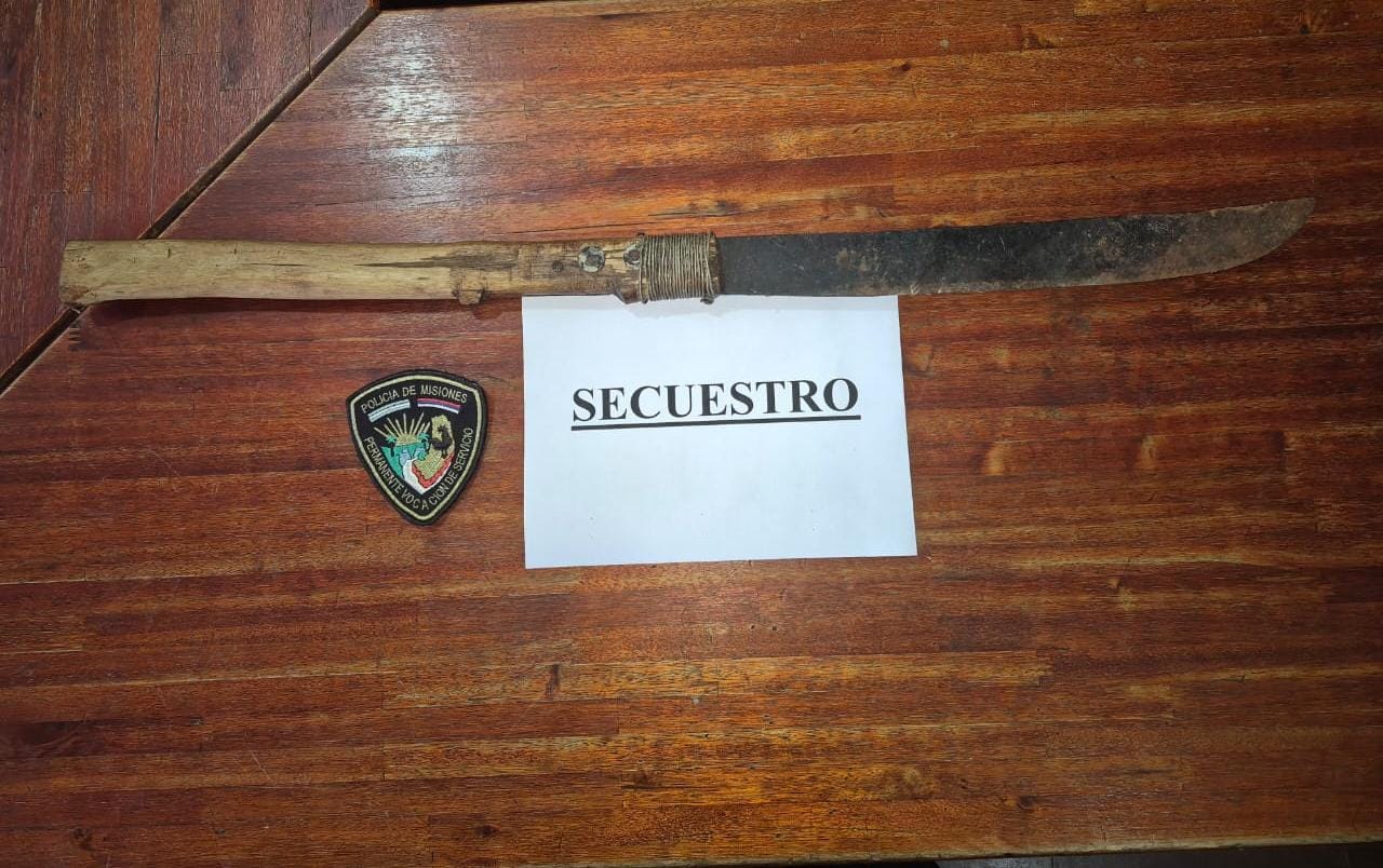 "Maldad en el Pueblo": macheteó al perro de su vecino y fue allanado por la Policía imagen-2