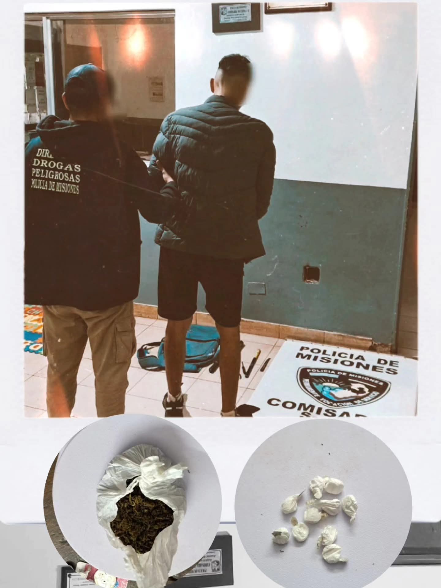 Posadas: lo atraparon policías encubiertos mientras vendía droga en el barrio imagen-2