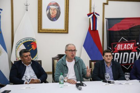 "Hay que cuidar a nuestros comerciantes", dijo Passalacqua al presentar la segunda edición del Black Friday Aristóbulo del Valle imagen-8