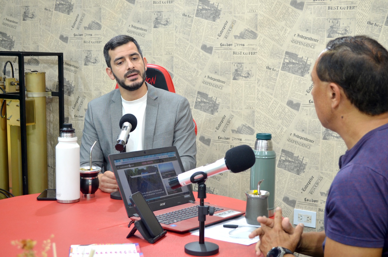 El presidente del Concejo Deliberante, Jair Dib, explicó el alcance del presupuesto municipal aprobado y su impacto en el reordenamiento administrativo imagen-4