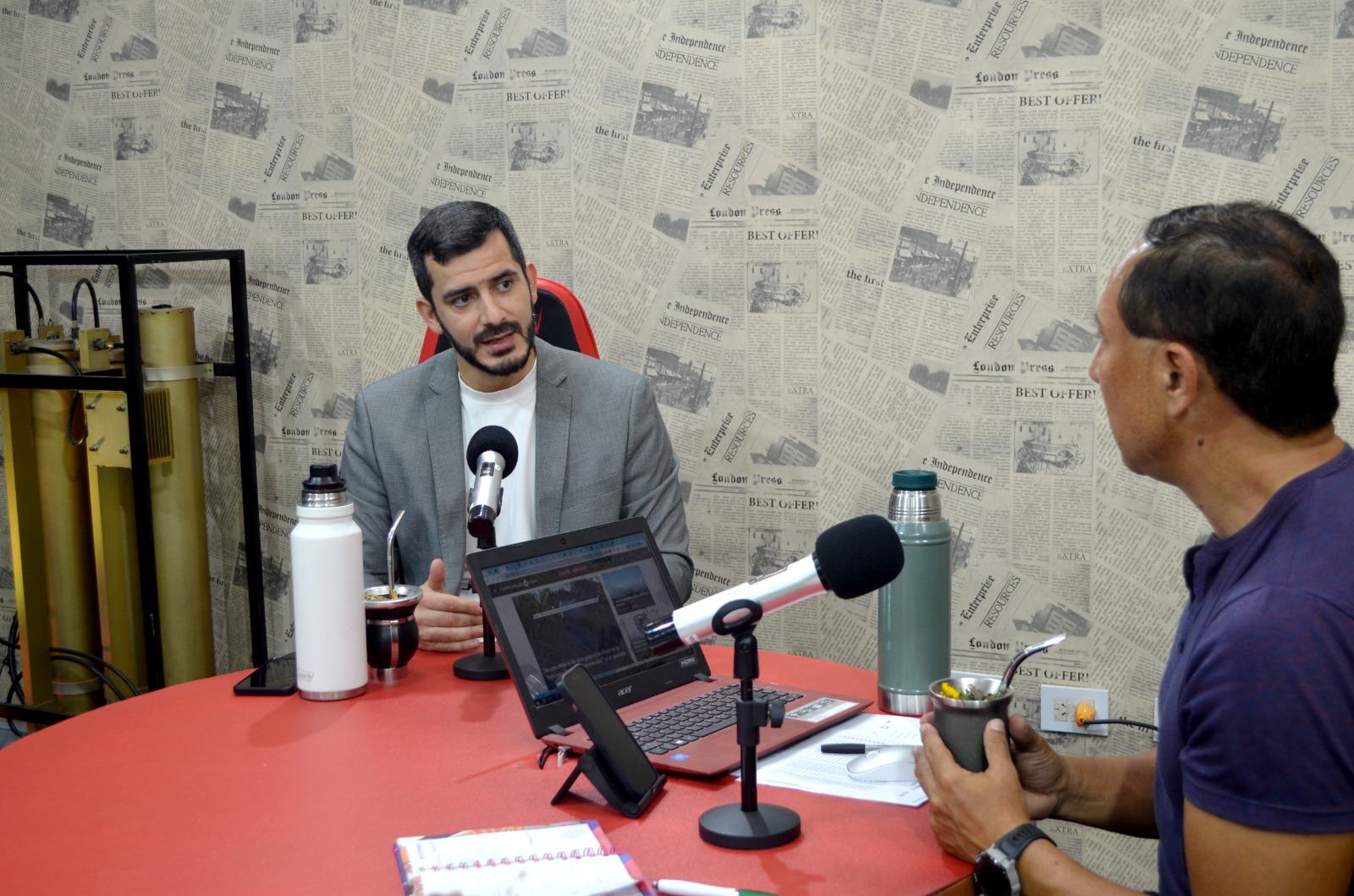 El presidente del Concejo Deliberante, Jair Dib, explicó el alcance del presupuesto municipal aprobado y su impacto en el reordenamiento administrativo imagen-8