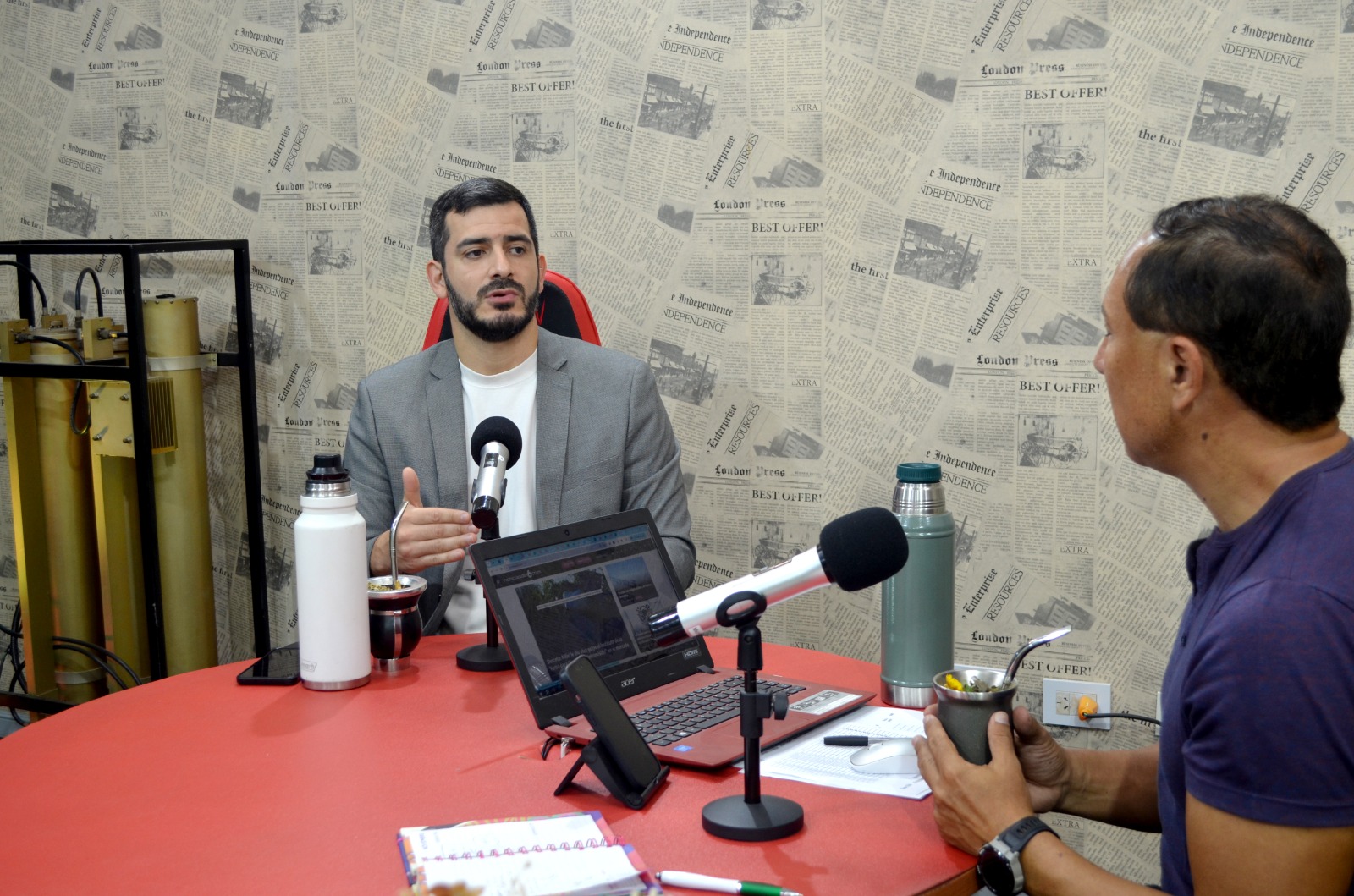 El presidente del Concejo Deliberante, Jair Dib, explicó el alcance del presupuesto municipal aprobado y su impacto en el reordenamiento administrativo imagen-10