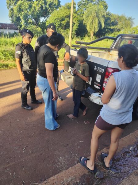 La Policía encontró a un niño buscado en Posadas imagen-3