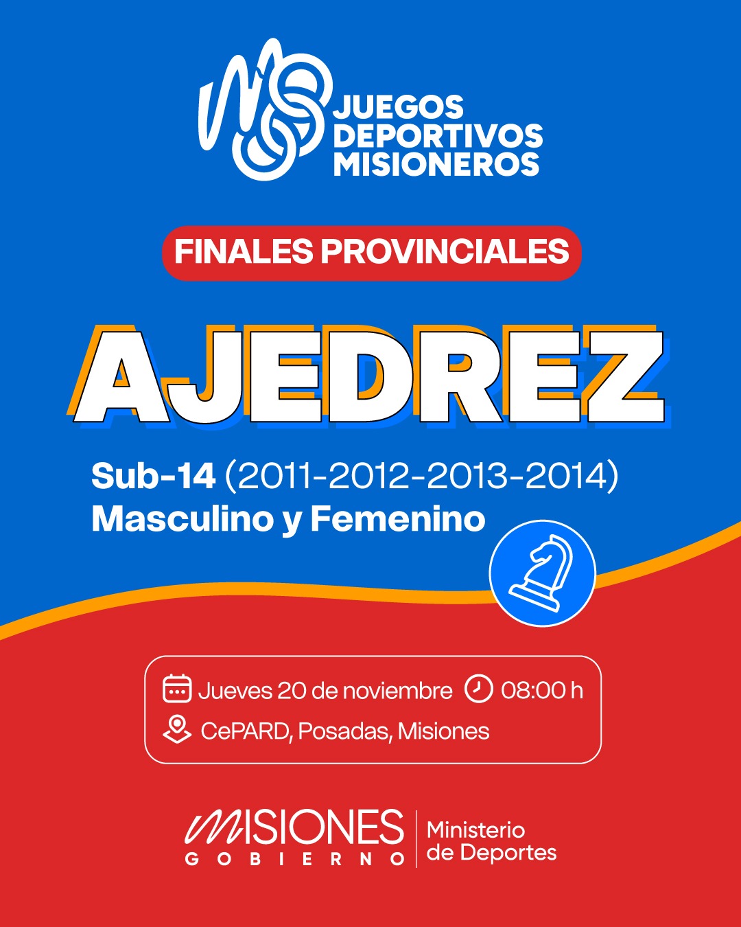 JJ.DD. Misioneros: se definen los campeones provinciales de ajedrez 3 JJ.DD. Misioneros: se definen los campeones provinciales de ajedrez imagen-2