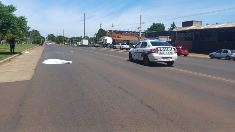 Posadas: una mujer murió tras ser embestida cuando intentaba cruzar la avenida Quaranta imagen-17