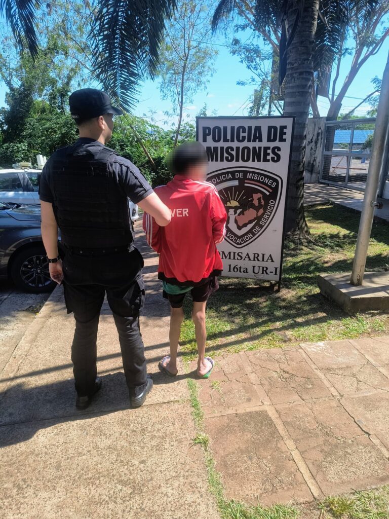 Intentó robar arriba de un colectivo y terminó demorado en Posadas imagen-27