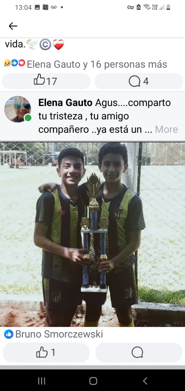 La emotiva dedicatoria de un amigo futbolista a Dilan González tras convertir un gol en Brasil 11 La emotiva dedicatoria de un amigo futbolista a Dilan González tras convertir un gol en Brasil imagen-10