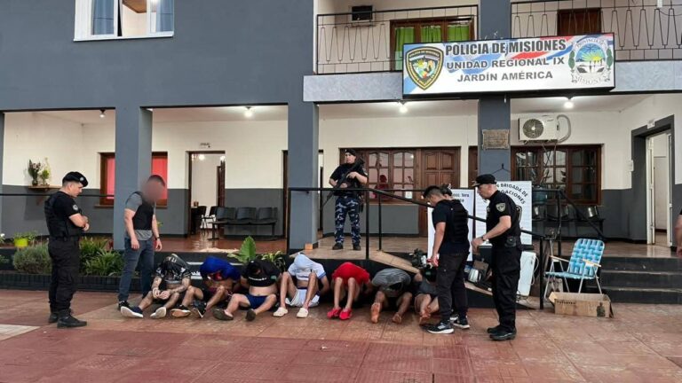 Jardín América: la Policía detuvo a varias personas y recuperó varios elementos imagen-8