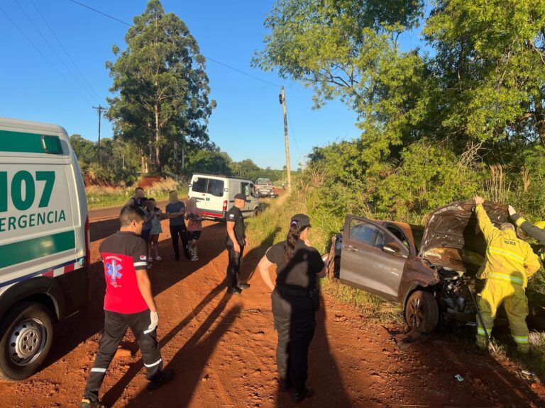 Tres lesionados tras despiste en la Ruta Provincial Nº 5 imagen-1