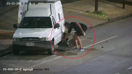 Posadas: chocó, huyó, volvió por el paragolpes de su auto y las cámaras del 911 lo delataron imagen-2