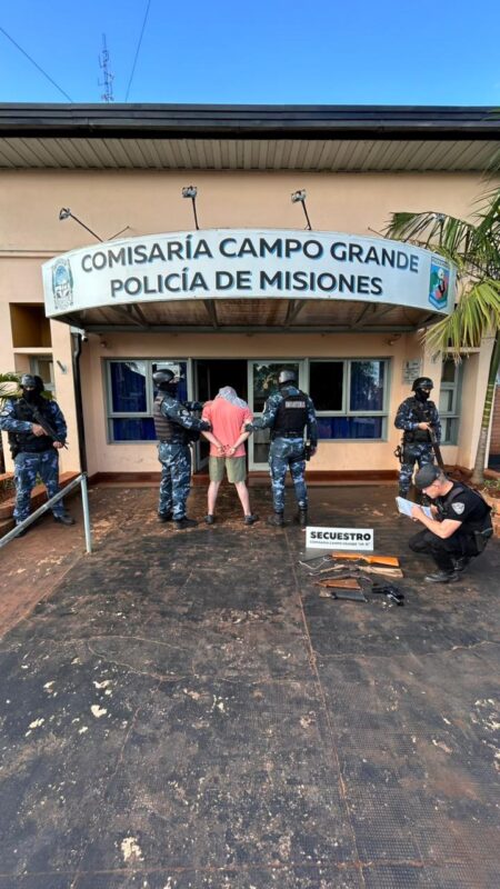 Tras una disputa violenta, la Policía secuestró armas y detuvo a un sospechoso en Campo Grande imagen-9