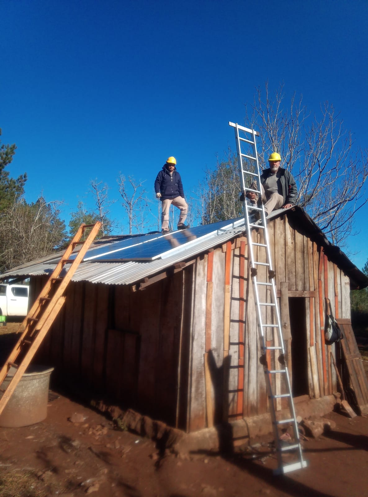 Cuatro familias rurales recibirán el nuevo año con energía solar en sus chacras imagen-8
