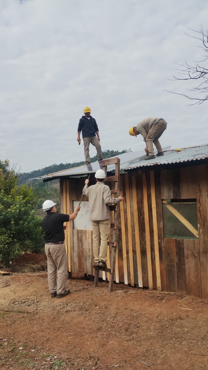 Cuatro familias rurales recibirán el nuevo año con energía solar en sus chacras imagen-10