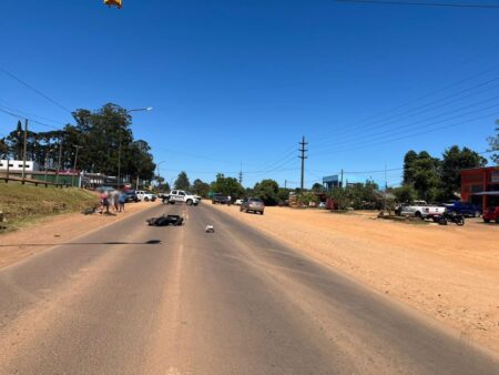 Siniestro vial en Ruta 14 dejó dos personas lesionadas imagen-6