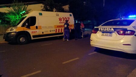 Posadas: rescataron a un hombre que quedó atrapado en la reja del primer piso de su terraza imagen-1