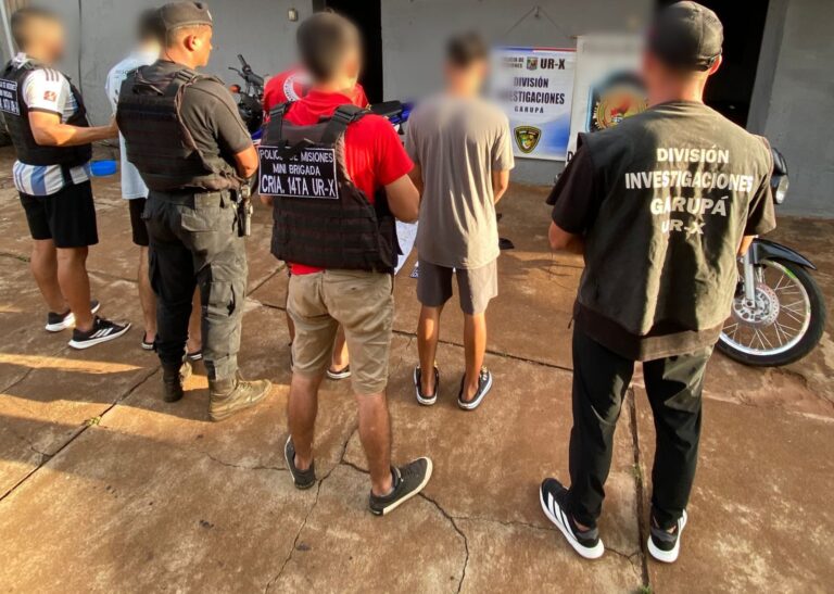 Tras allanamientos simultáneos detuvieron al líder de una banda de ladrones y a sus cómplices imagen-34