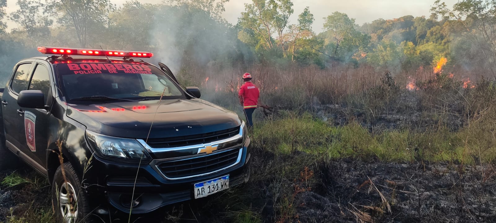 Incendio de malezas en Santa Ana afectó cinco hectáreas 3 Incendio de malezas en Santa Ana afectó cinco hectáreas imagen-2